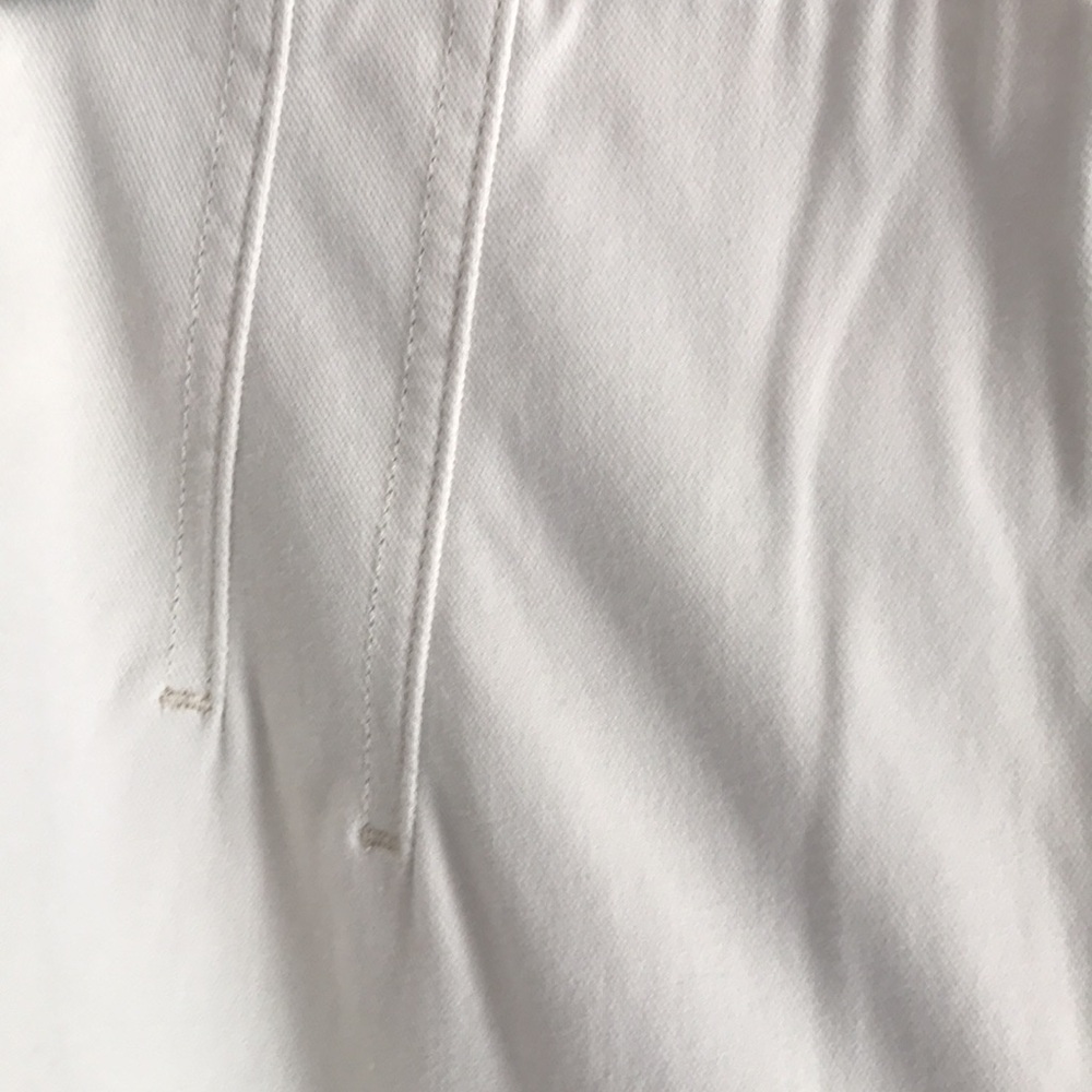 Spanx Wide-Leg Cream Crop Pants - Picture 3 of 7